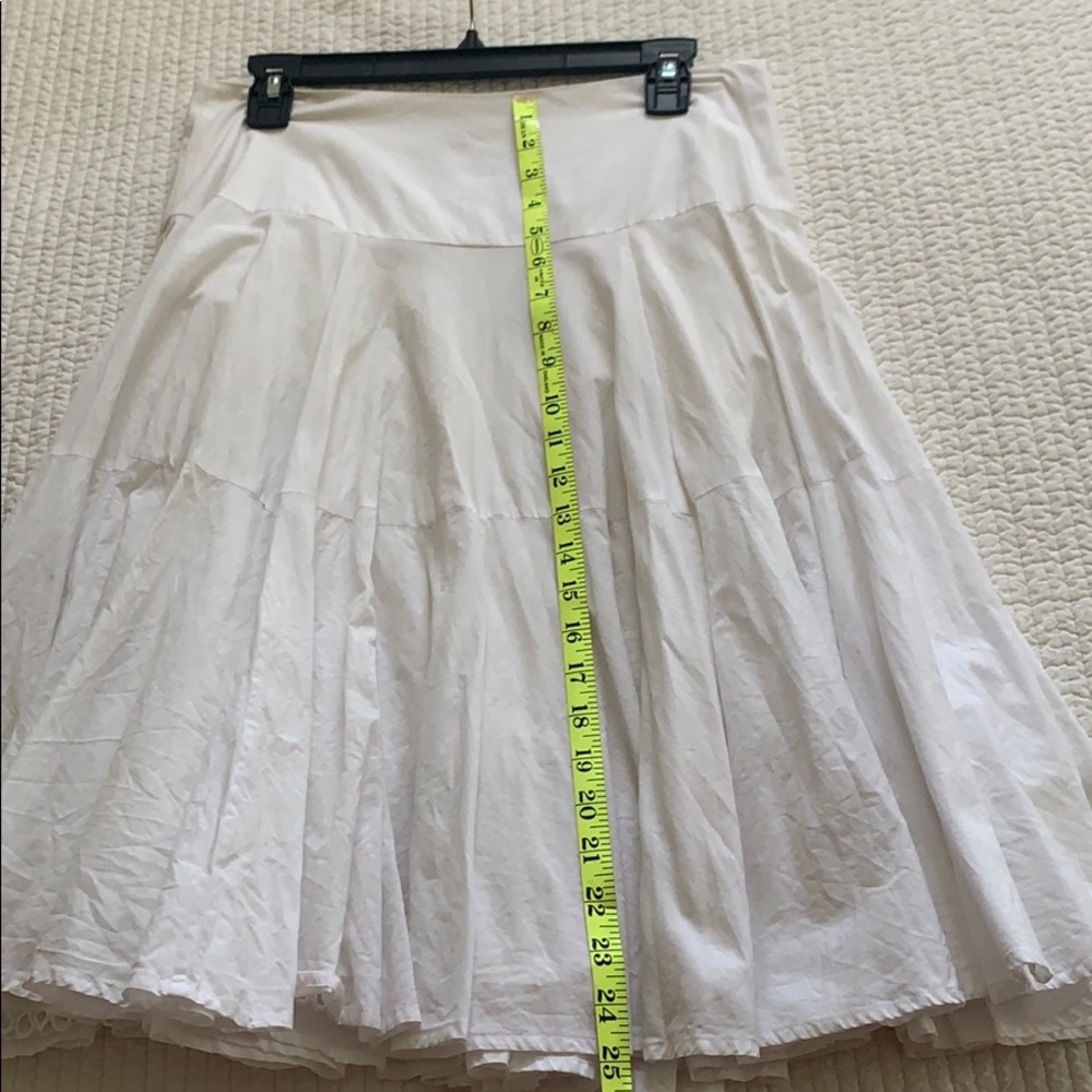 Anthropologie Odille White Skirt - Picture 3 of 6